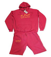 Load image into Gallery viewer, 3DG Clothing - Womens Short Set Yellow/Pink 2