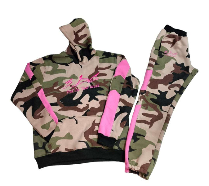 3DG™ Camo & Pink Tracksuit