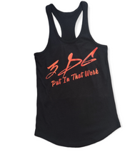 Load image into Gallery viewer, 3DG Clothing - 3DG™ Racerback Tank Red/Black 2
