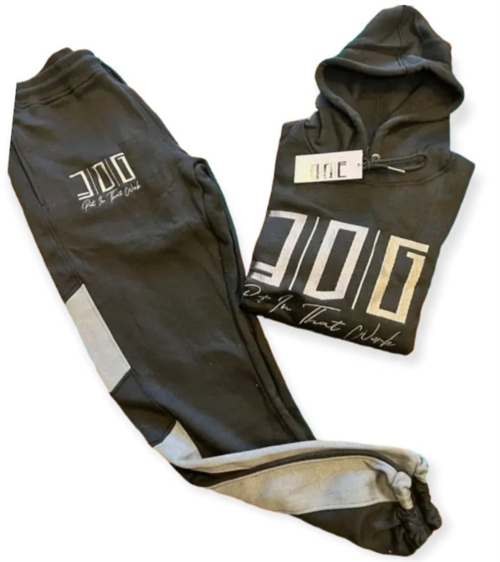 3DG Clothing - 3DG™ Black & Grey Tracksuit 2