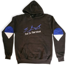 Load image into Gallery viewer, 3DG Clothing - 3DG™ Blue/White/Black Hoodie 2
