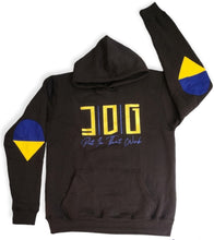 Load image into Gallery viewer, 3DG Clothing - 3DG™ Blue/Yellow/Black Hoodie 2
